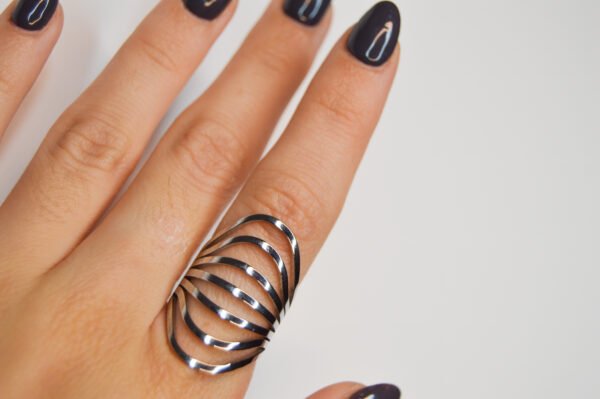 Anillo Ovalado Ajustable - Imagen 2
