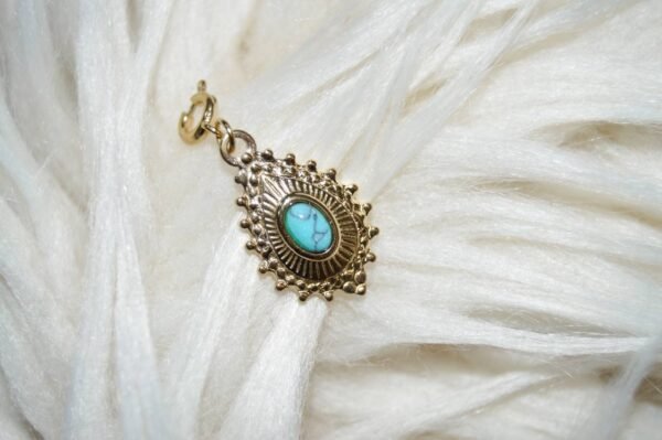 charm turquesa