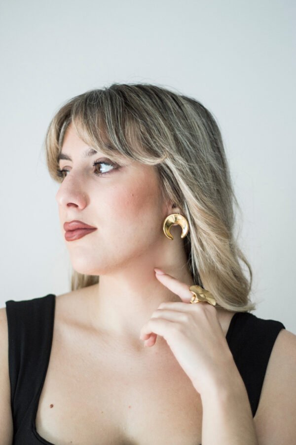 Pendientes Semiluna